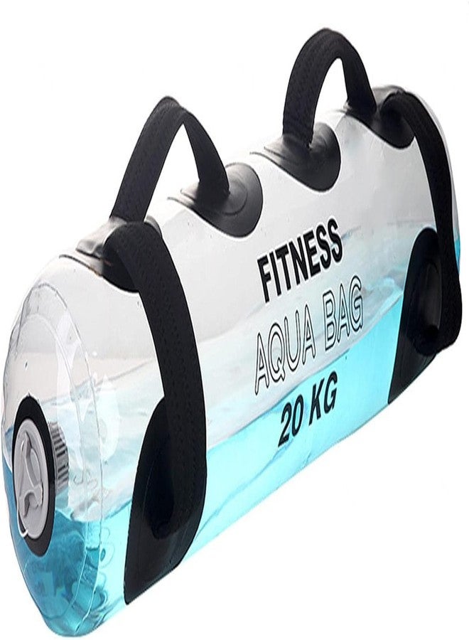 Drofail Portable Foldable Water-Filled Inflatable Weight Bag, 20kg (Transparent) - Image 1